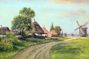 elmoutahida united puzzles - peaceful countryside