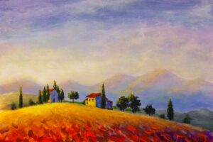 elmoutahida united puzzles - Tuscan landscape