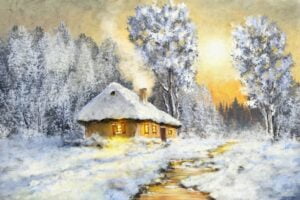 elmoutahida united puzzles - tranquil winter scene