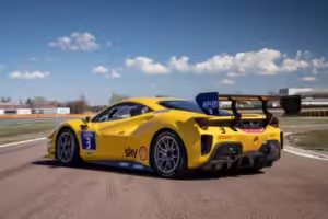 elmoutahida united puzzles- yellow Ferrari 488 Challenge Evo