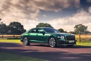 elmoutahida united puzzles- green Bentley Flying Spur