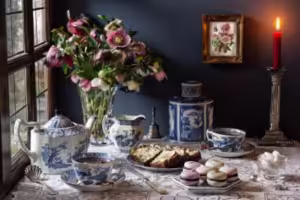 elmoutahida united puzzles - Flower Bouquet and porcelain